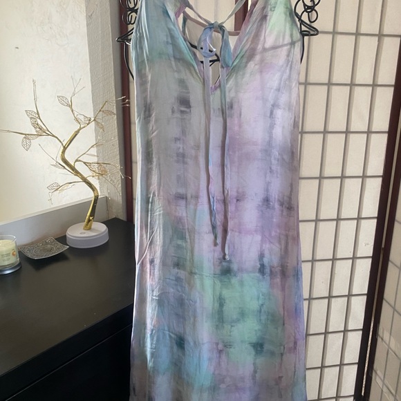 Anthropologie Cloth and Stone Tie-Dyed Tunic Dress - Picture 4 of 5